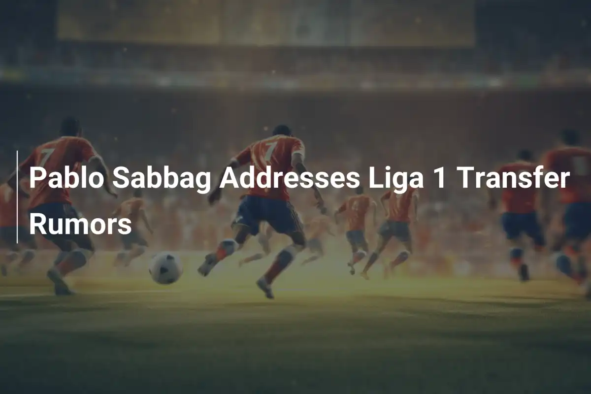 Pablo Sabbag Rompe il Silenzio: Tra Voci di Trasferimento e Amore per l’Alianza Lima