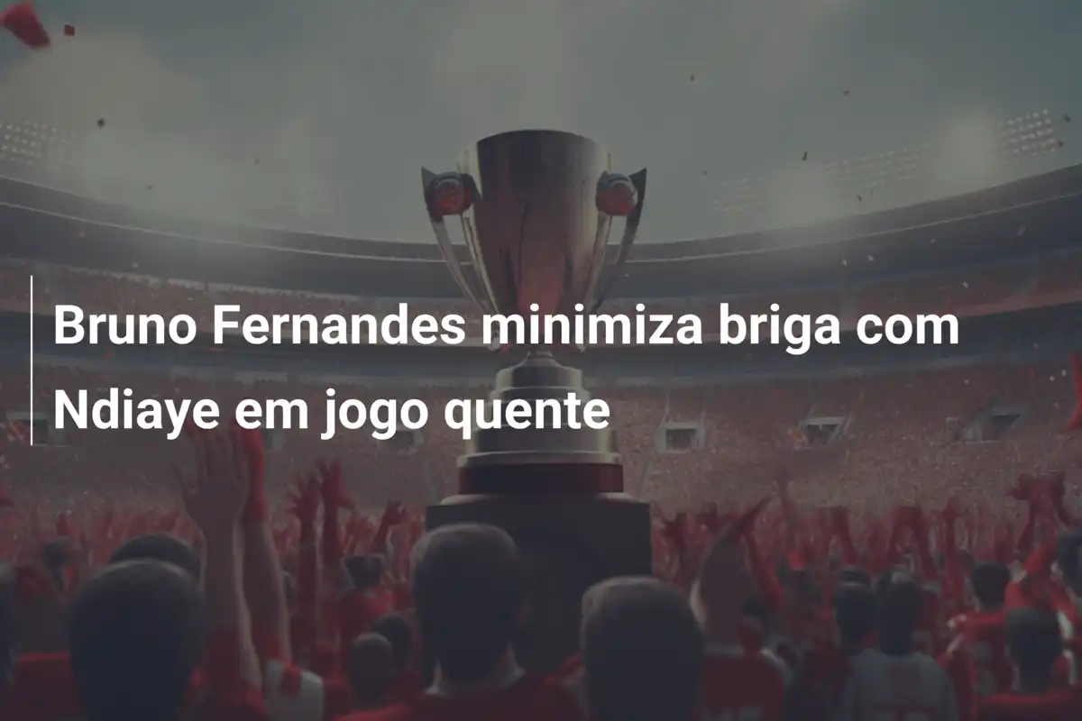 Bruno Fernandes minimiza briga com Ndiaye em jogo quente