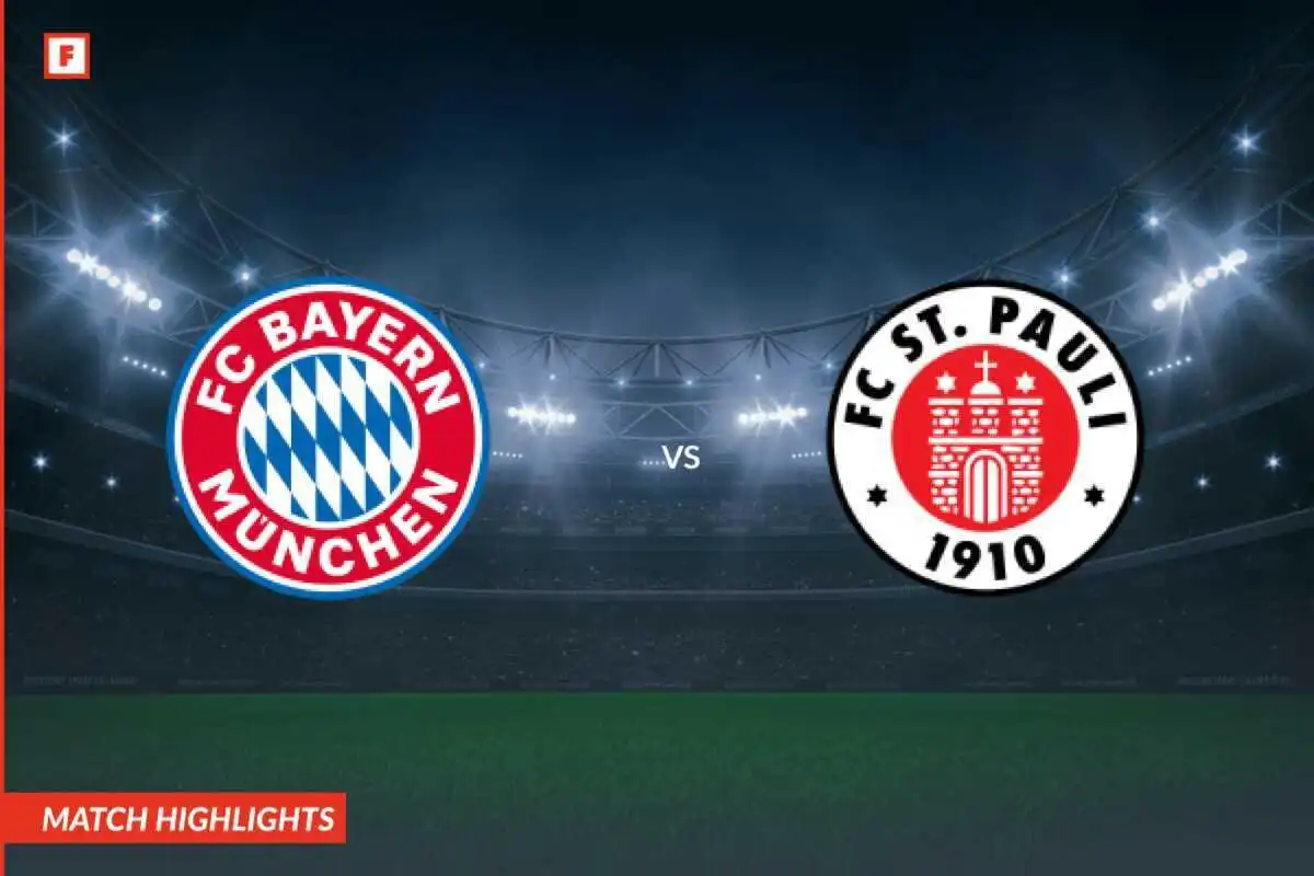 Bayern München - St. Pauli mål og høydepunkter