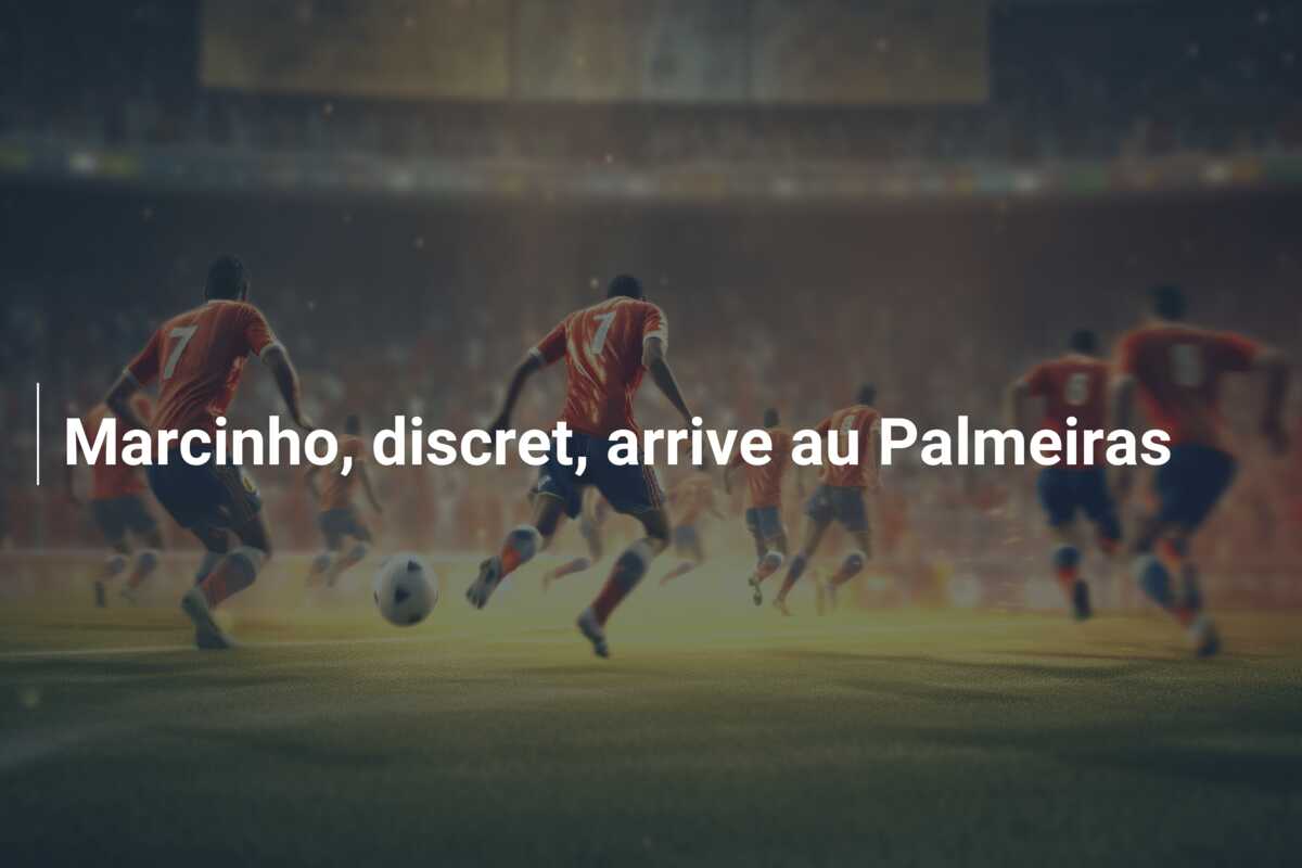Marcinho, discret, arrive au Palmeiras