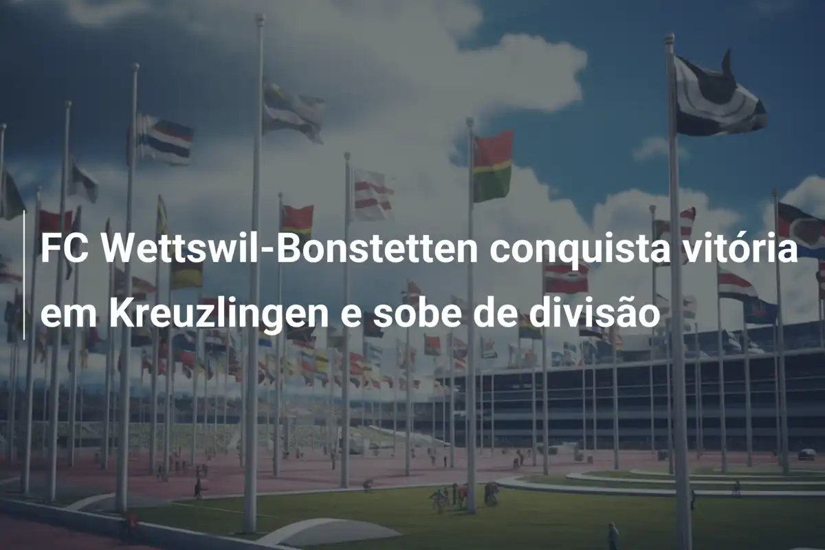 FC Wettswil-Bonstetten conquista vitória em Kreuzlingen e sobe de divisão