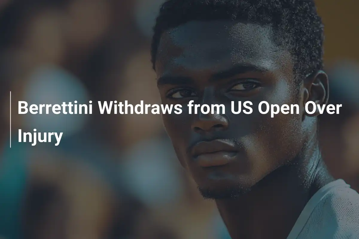 Berrettini zieht sich verletzt vom US Open zurück