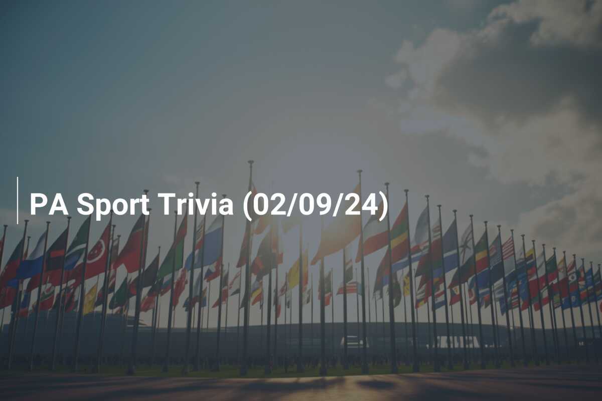 PA Sport Trivia (02/09/24)