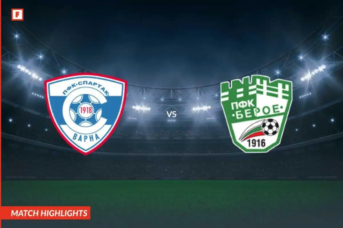Spartak Varna - Beroe Stara Zagora gol e momenti salienti