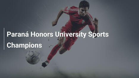 Paraná Onora i Campioni Universitari dello Sport