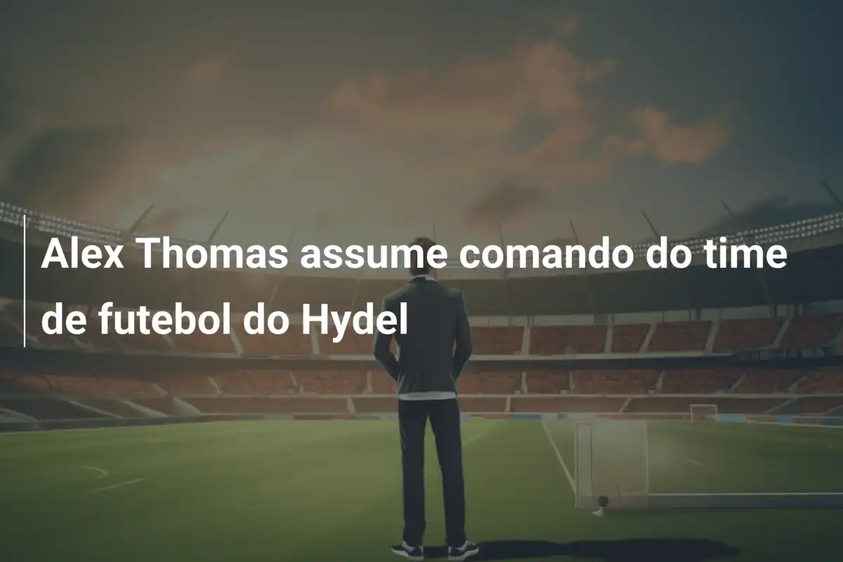 Alex Thomas assume comando do time de futebol do Hydel