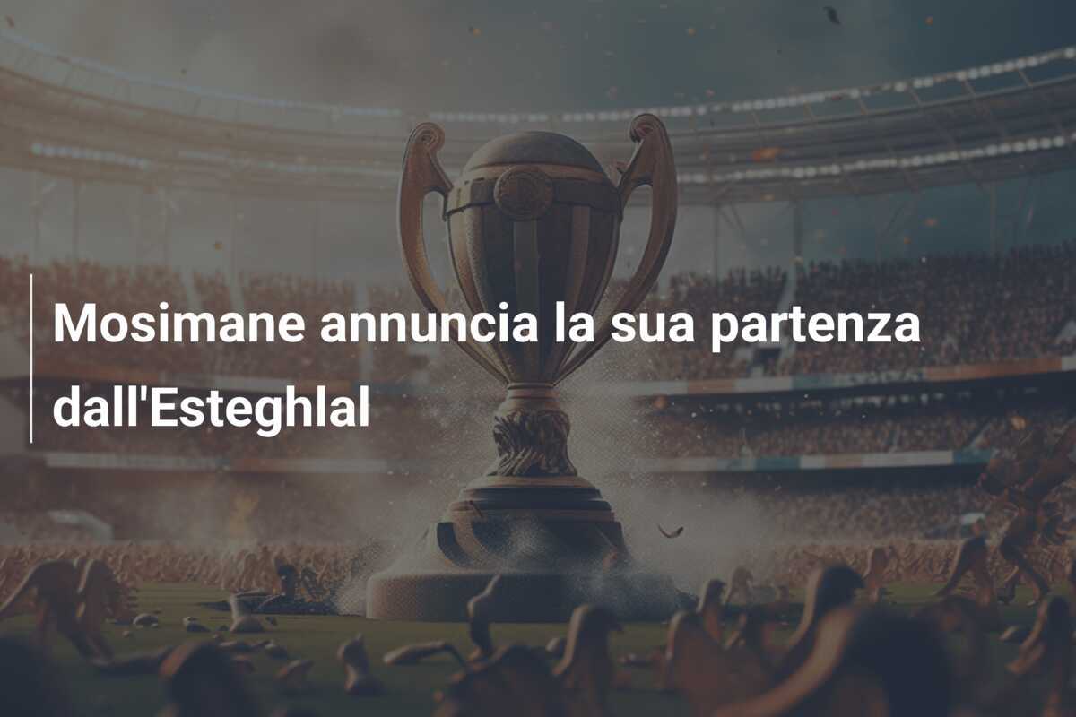 Mosimane annuncia la sua partenza dall'Esteghlal