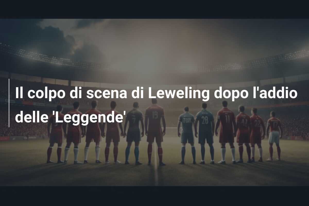 Il colpo di scena di Leweling dopo l'addio delle 'Leggende'