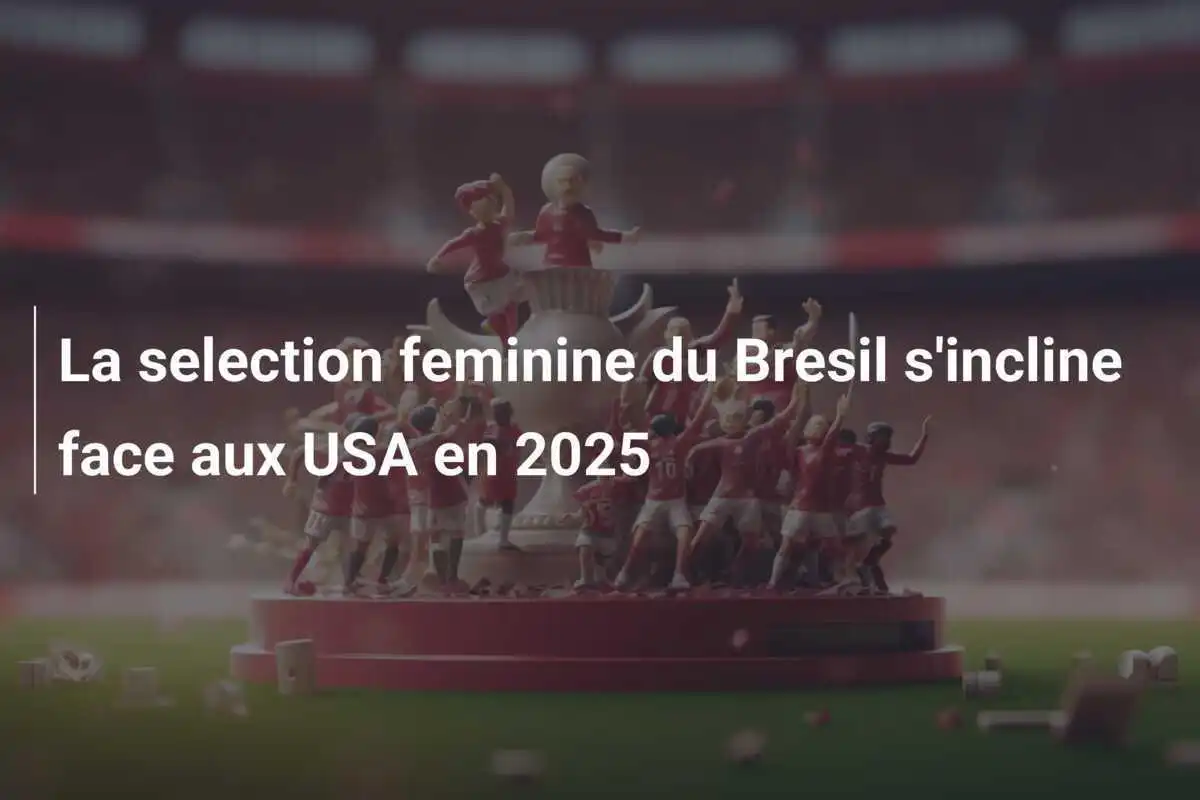 La selection feminine du Bresil s'incline face aux USA en 2025