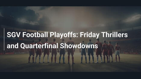 Playoff di Football SGV: Thriller del Venerdì e Sfide ai Quarti