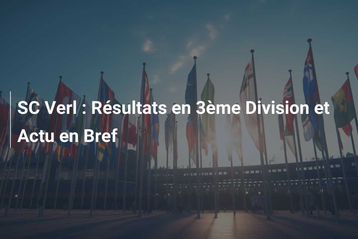 SC Verl : Résultats en 3ème Division et Actu en Bref