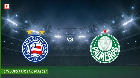 Bahia gegen Palmeiras São Paulo: Aufstellungen für das Spiel