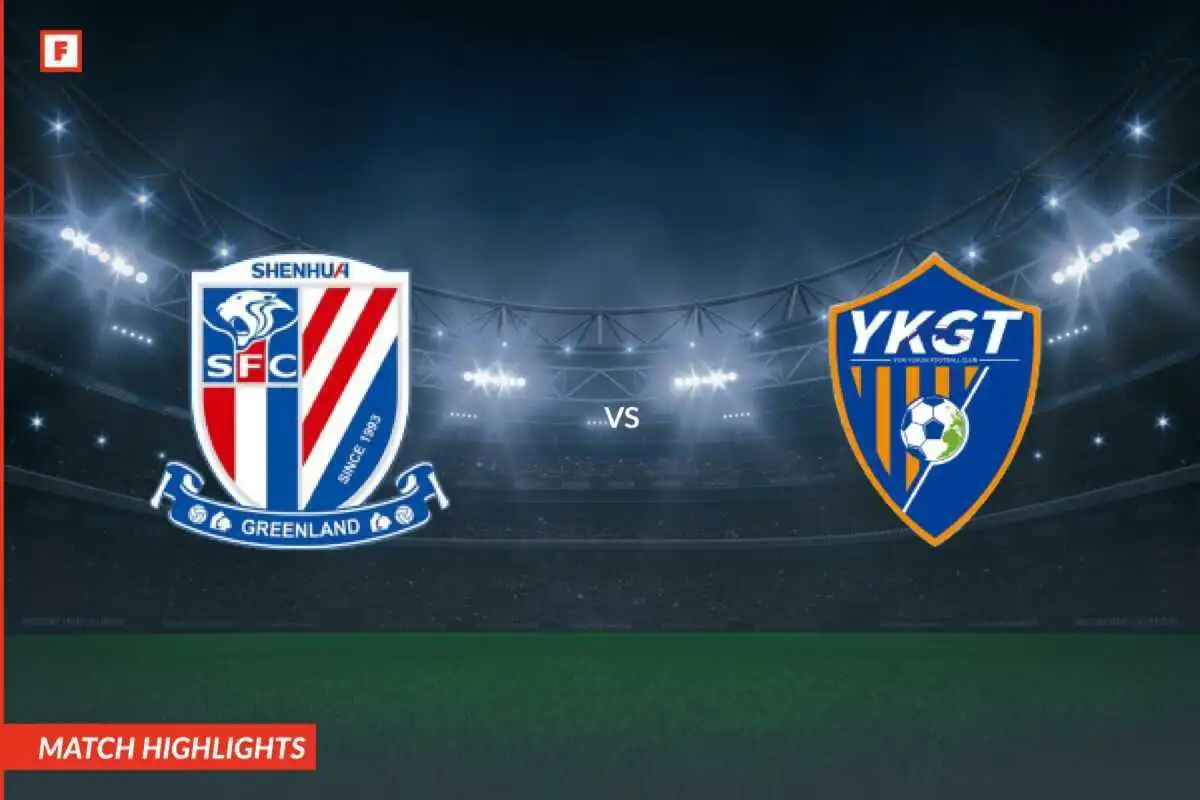 Shanghai Shenhua - Yunnan Yukun gol e momenti salienti