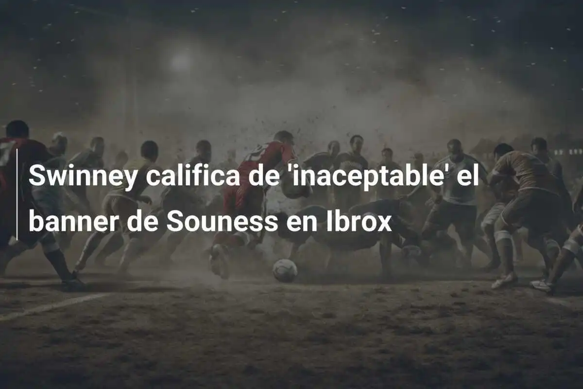 Swinney califica de 'inaceptable' el banner de Souness en Ibrox
