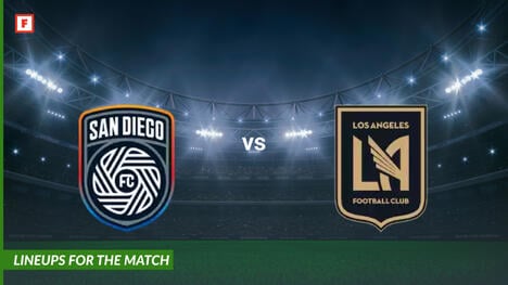 San Diego FC vs Los Angeles: lineups for the match