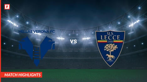 Hellas Verona - Lecce buts et temps forts