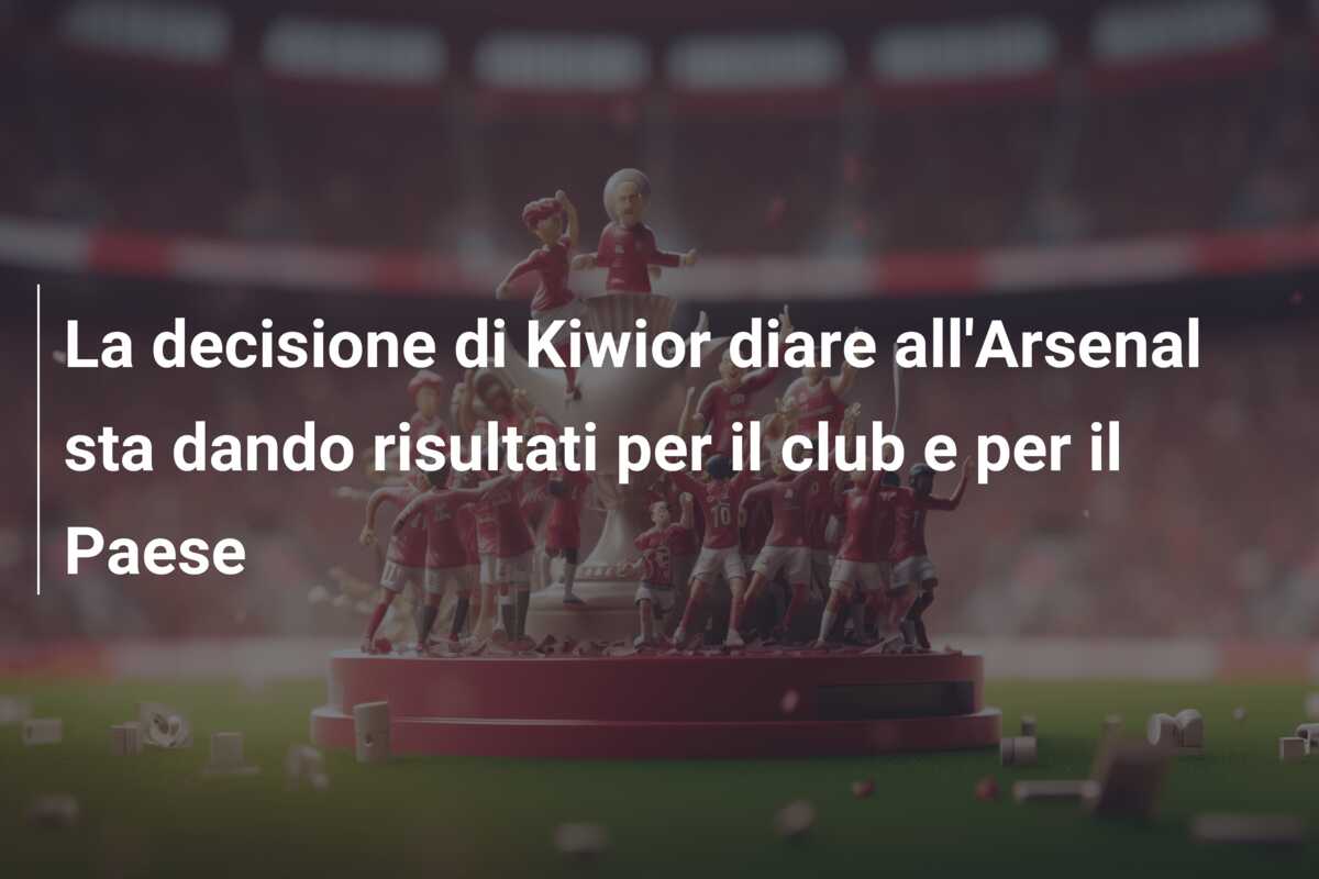 La decisione di Kiwior diare all’Arsenal sta dando risultati per il club e per il Paese