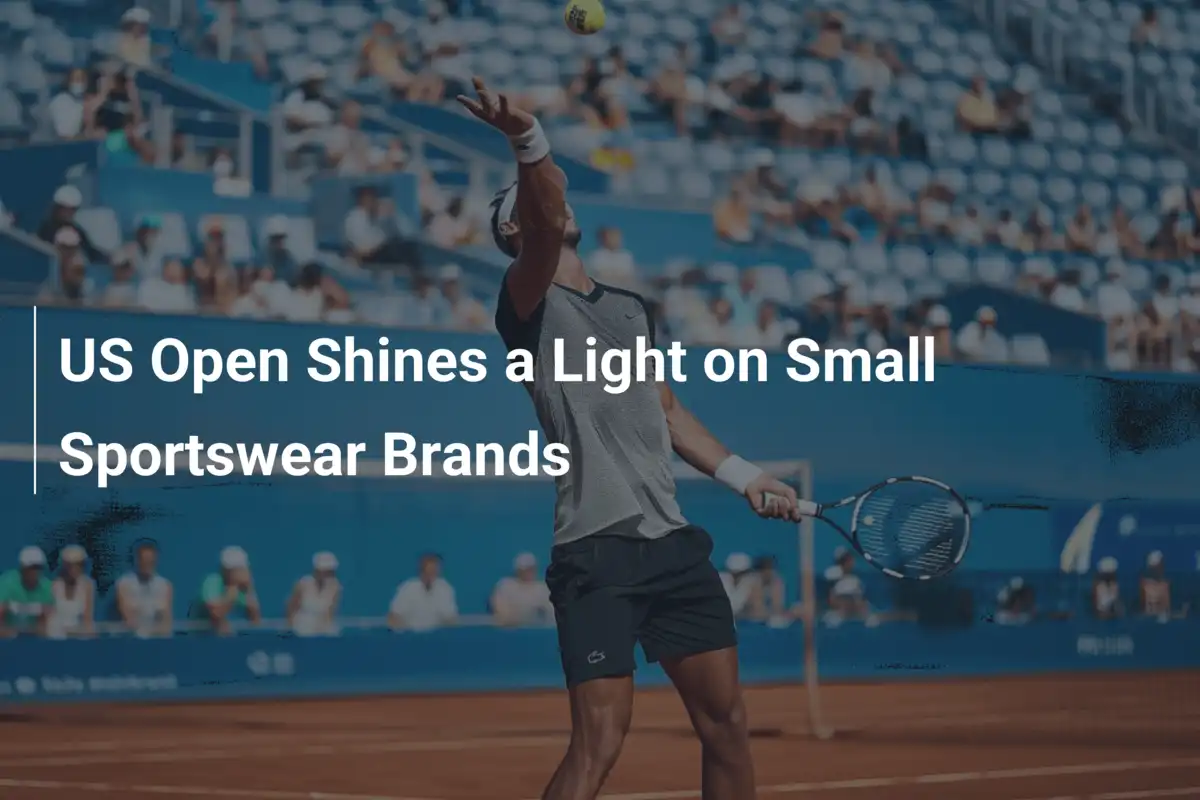 US Open rückt kleine Sportbekleidungsmarken ins Rampenlicht