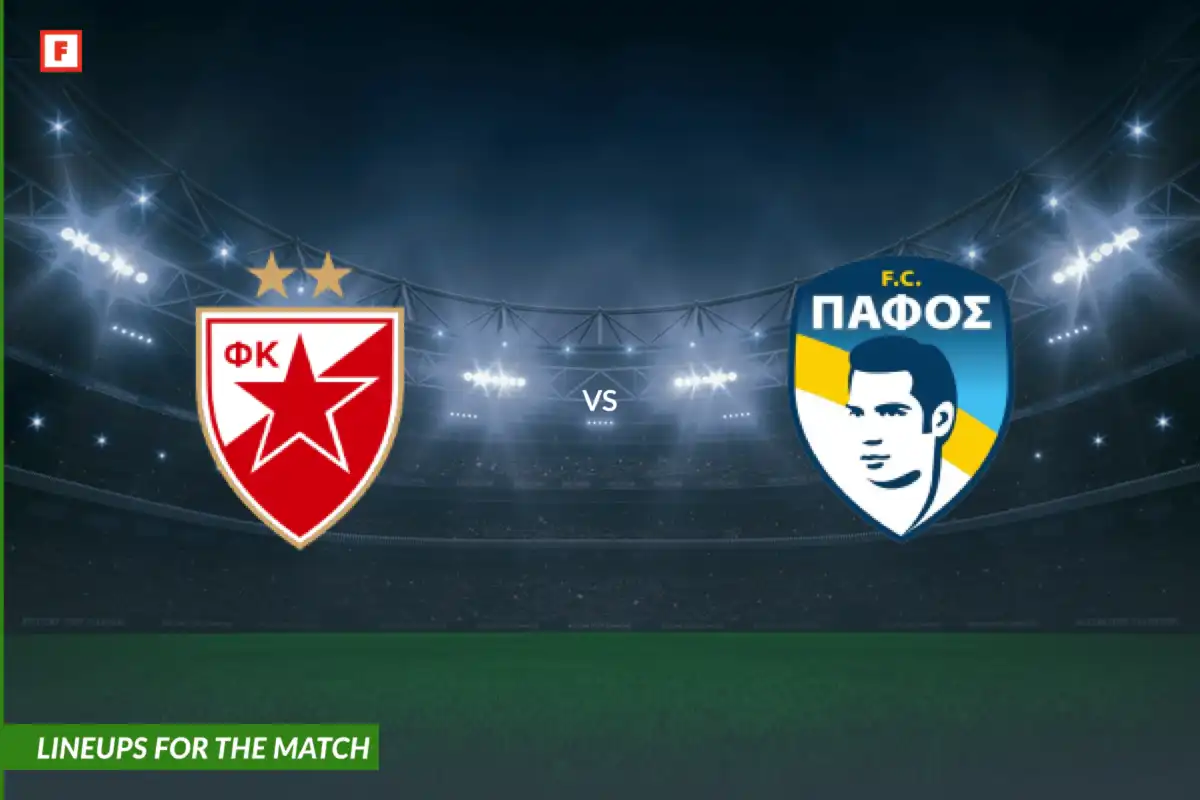 Crvena Zvezda contro Pafos: formazioni per la partita