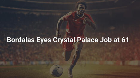 Bordalás Punta al Crystal Palace a 61 Anni