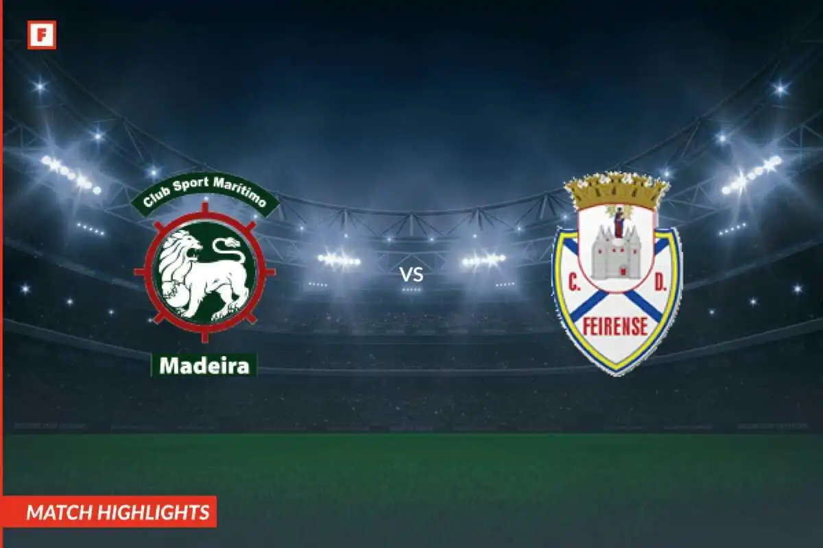 Marítimo - C.D. Feirense gol e momenti salienti