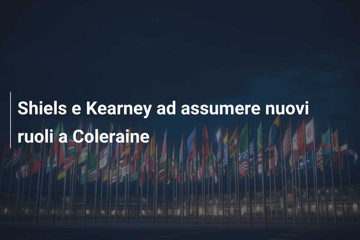 Shiels e Kearney ad assumere nuovi ruoli a Coleraine