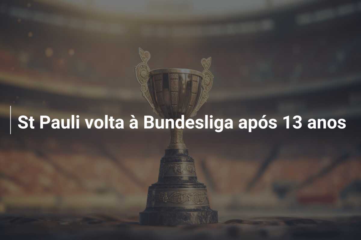 St Pauli volta à Bundesliga após 13 anos