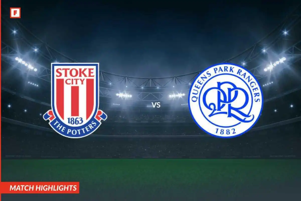 Stoke City - Queens Park Rangers doelpunten en hoogtepunten