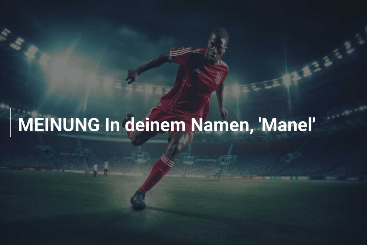 MEINUNG In deinem Namen, ‘Manel’