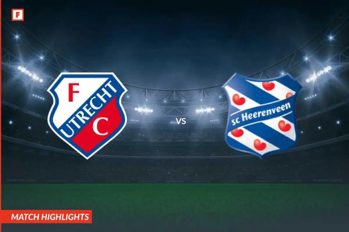 Utrecht - Heerenveen mål og høydepunkter