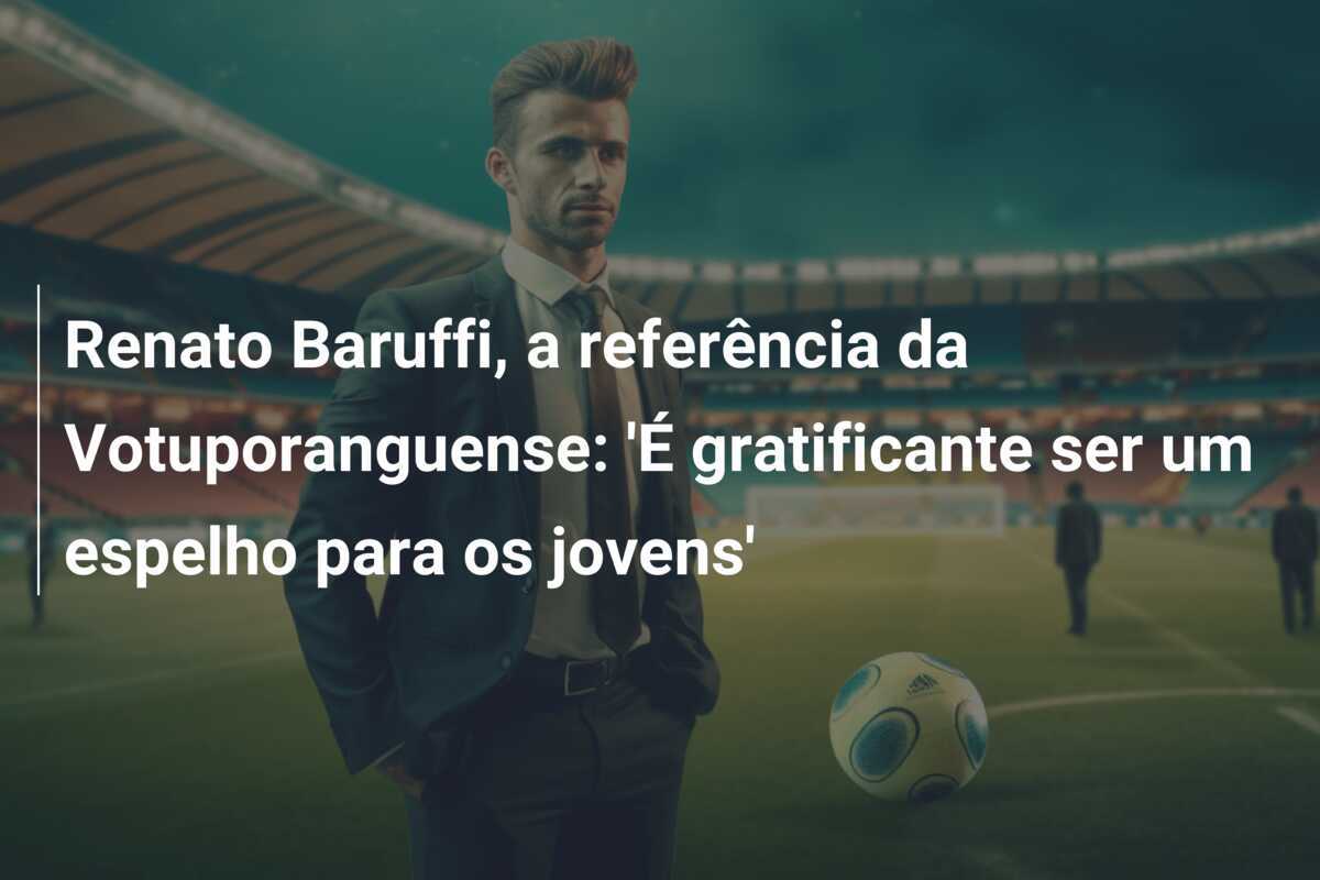 Renato Baruffi, a referência da Votuporanguense: 'É gratificante ser um espelho para os jovens'