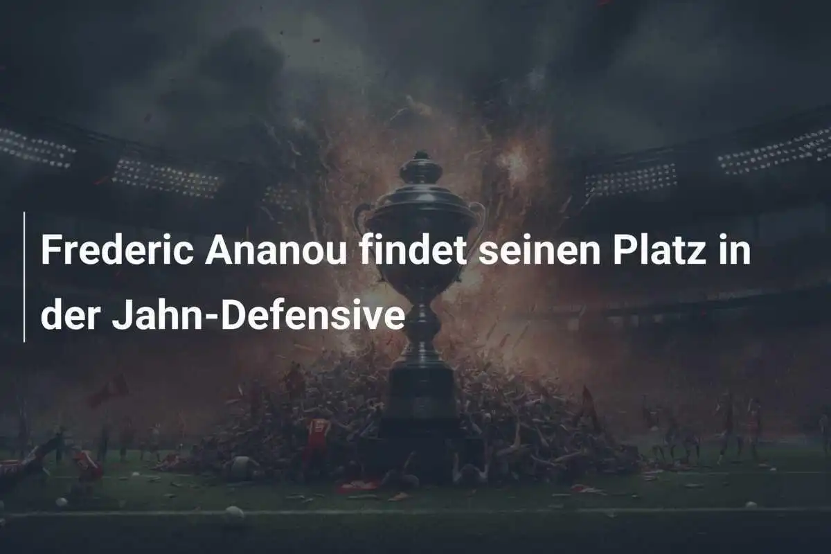 Frederic Ananou findet seinen Platz in der Jahn-Defensive