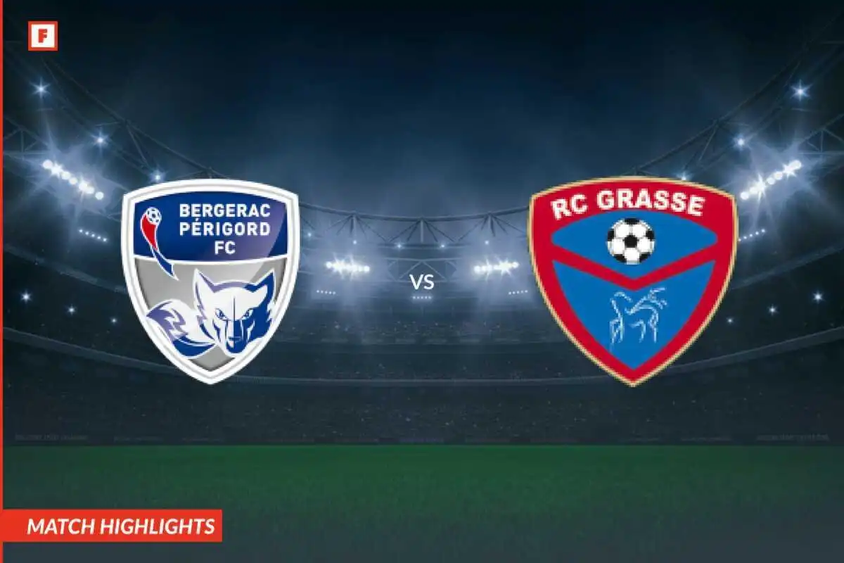Bergerac - Grasse gol e momenti salienti