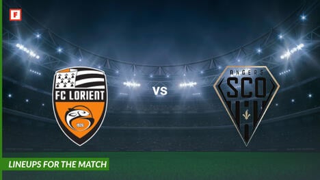 Lorient contre Angers SCO : compositions pour le match