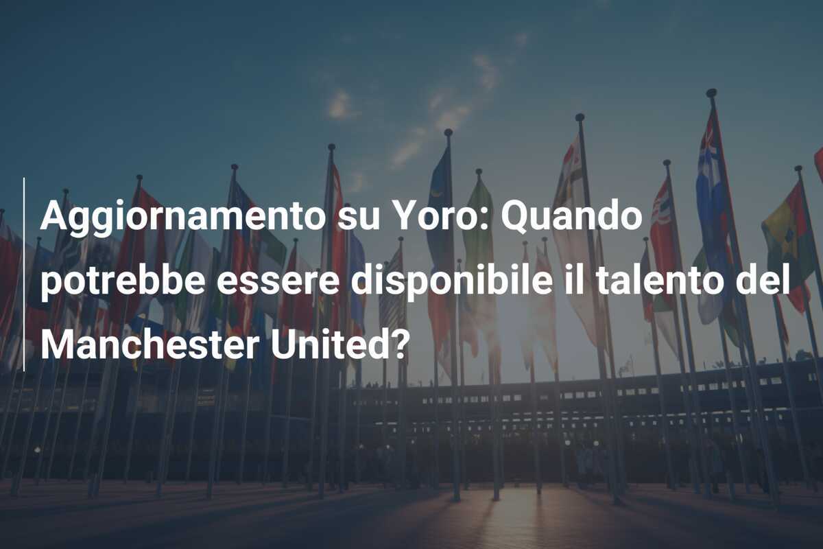 Aggiornamento su Yoro: Quando potrebbe essere disponibile il talento del Manchester United?