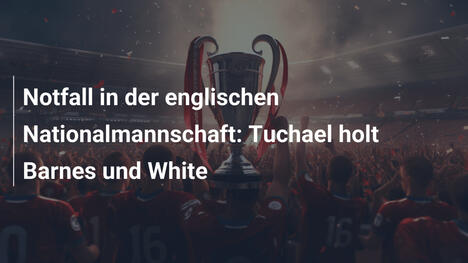 Notfall in der englischen Nationalmannschaft: Tuchael holt Barnes und White