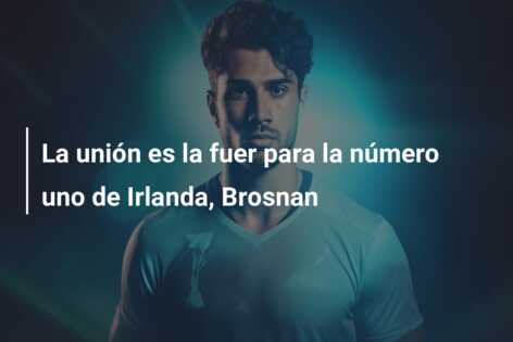 La unión es la fuer para la número uno de Irlanda, Brosnan