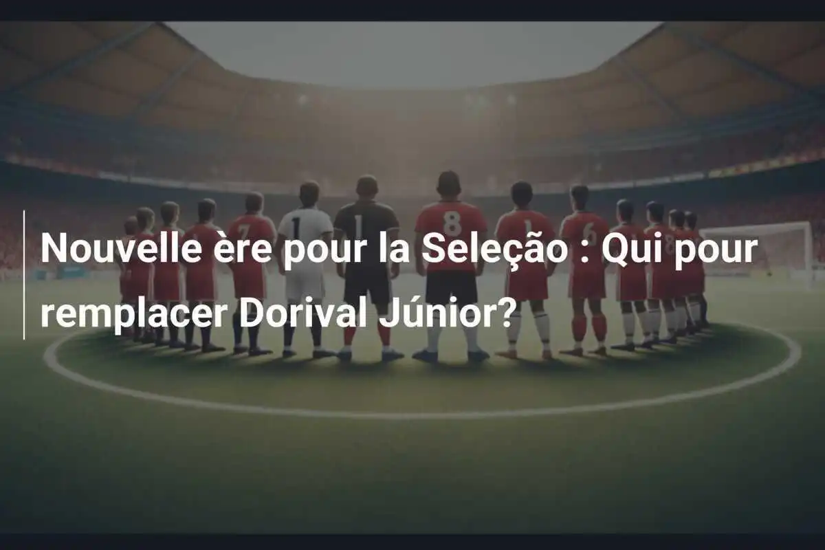 Nouvelle ère pour la Seleção : Qui pour remplacer Dorival Júnior?