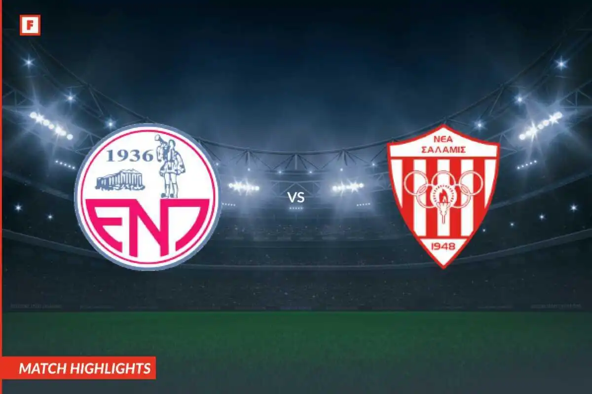 Enosis Neon Paralimni - Nea Salamis gol e momenti salienti