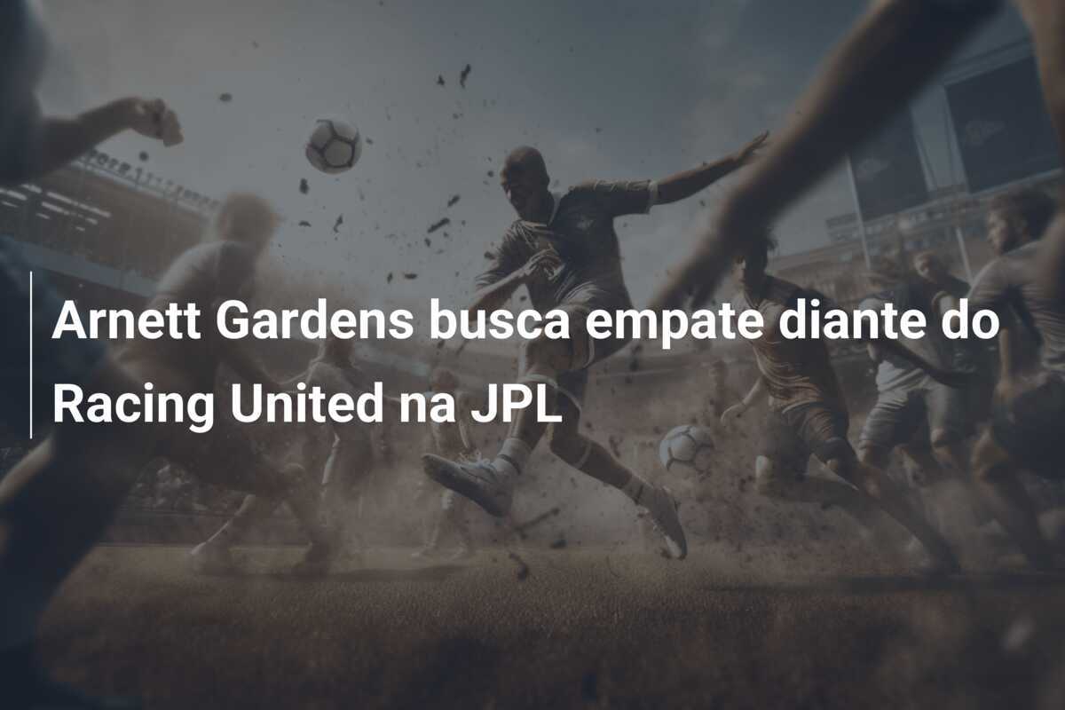 Arnett Gardens busca empate diante do Racing United na JPL