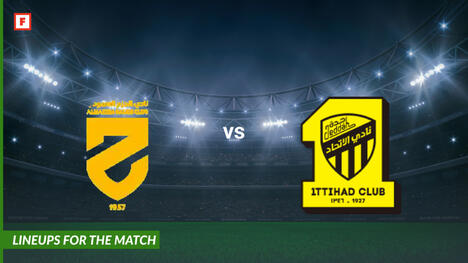 Al Hazem đấu với Al Ittihad Jeddah: đội hình cho trận đấu