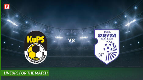 Kuopion Palloseura vs KF Drita: susunan pemain untuk pertandingan
