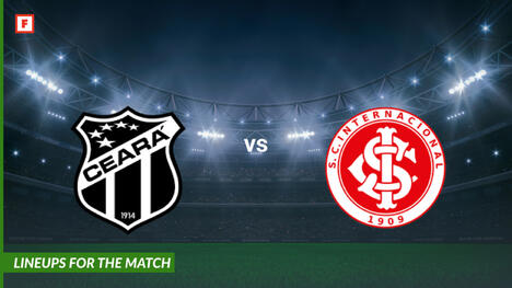 Ceará vs Internacional: escalações para o jogo