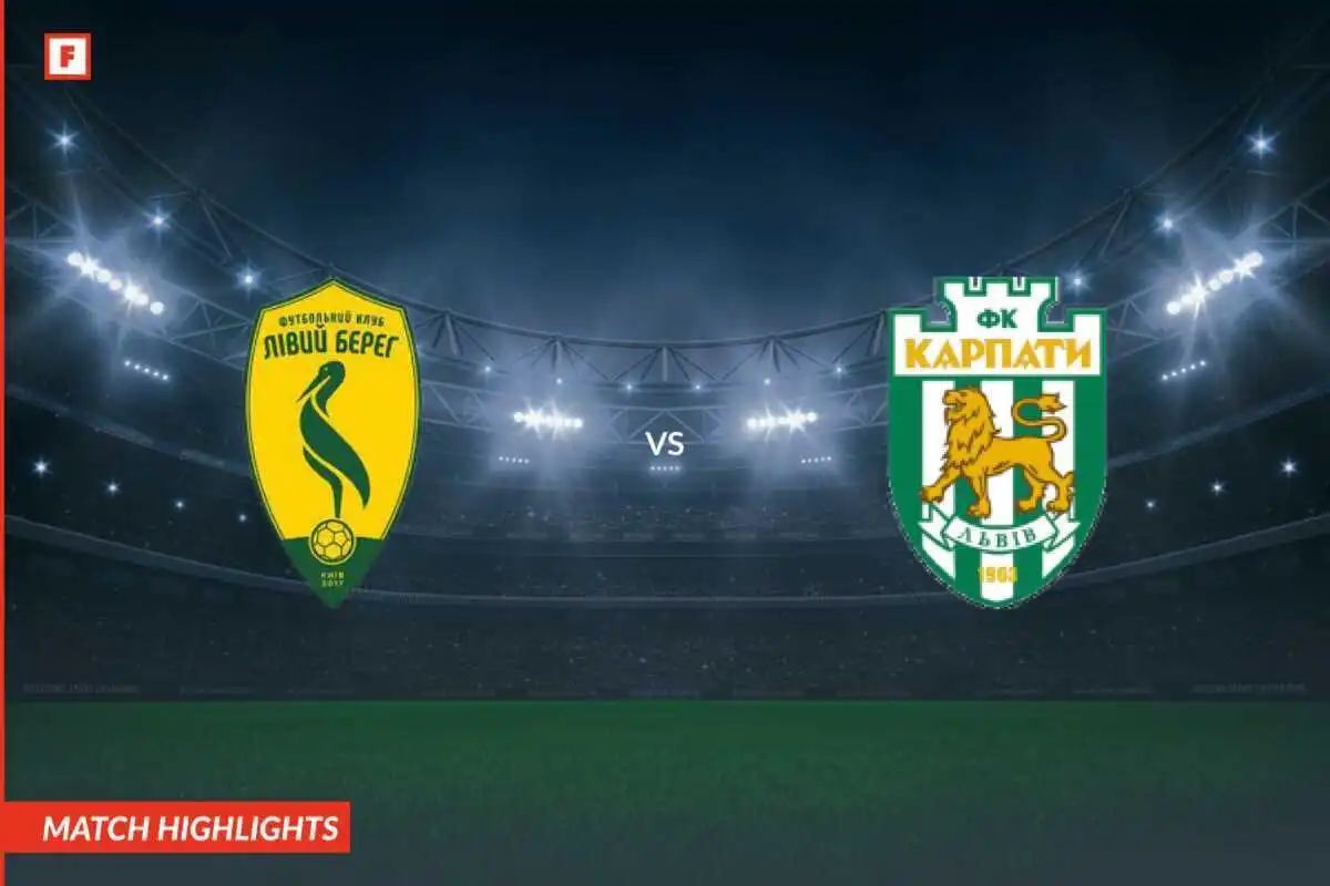 FC Levy Bereg Kyiv - Karpaty Lviv gol e momenti salienti