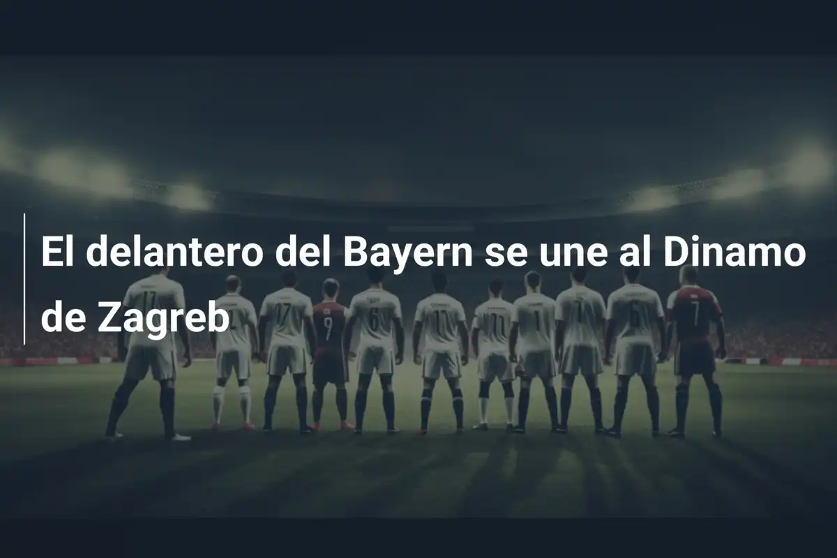 El delantero del Bayern se une al Dinamo de Zagreb