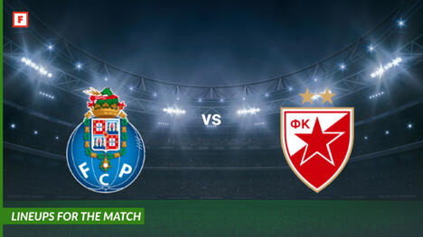 โปร์ตู ปะทะ Crvena Zvezda: รายชื่อผู้เล่นสำหรับการแข่งขัน