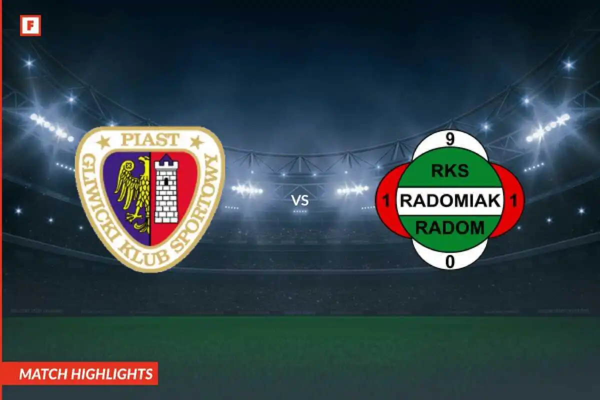 Piast Gilwice - RKS Radomiak Radom gol e momenti salienti