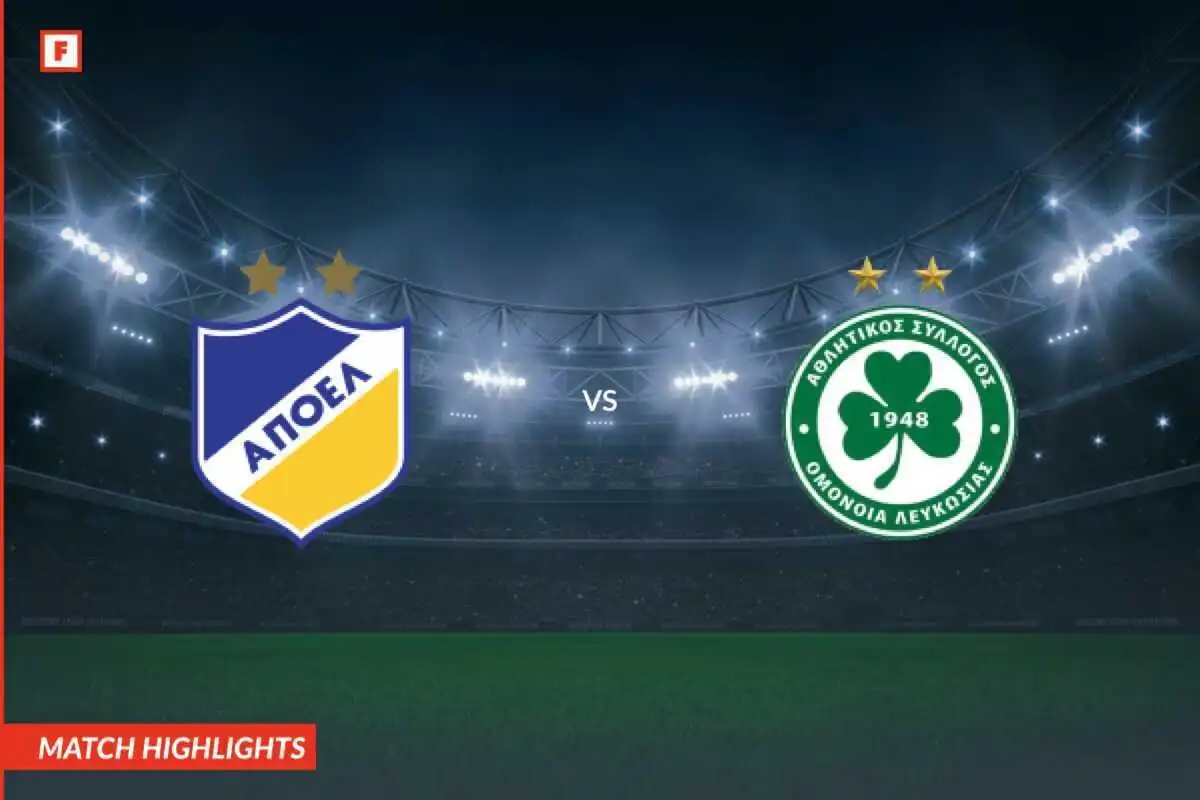 APOEL - AC Omonia goluri și momente importante