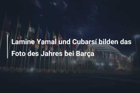 Lamine Yamal und Cubarsí bilden das Foto des Jahres bei Barça