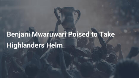 Benjani Mwaruwari pronto a guidare gli Highlanders